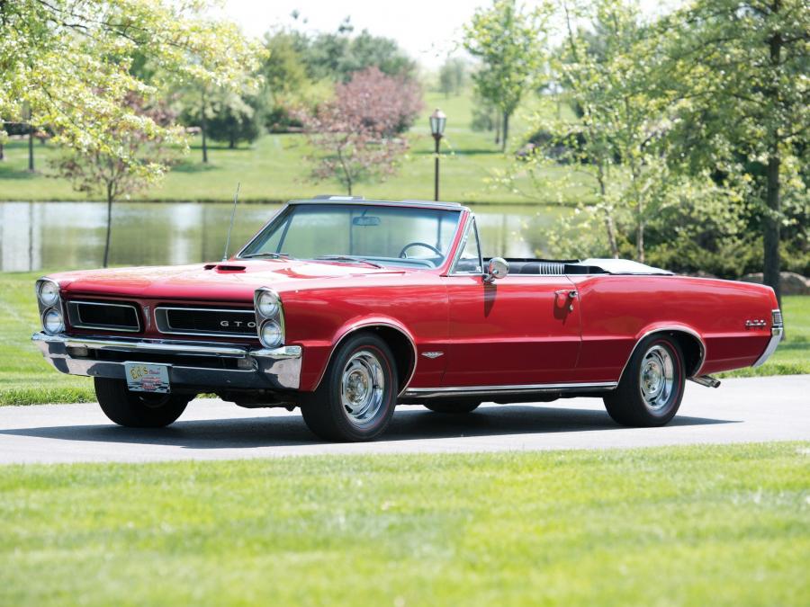  Pontiac Tempest LeMans GTO Convertible (23767) 1965 года  (фото 21 из 31)